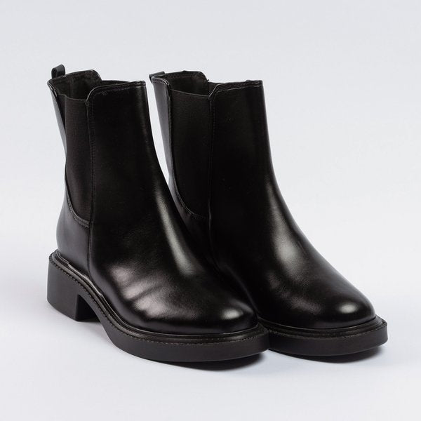 Bota Vizzano Chelsea Cano Médio Elástico Preto - Imagem 3