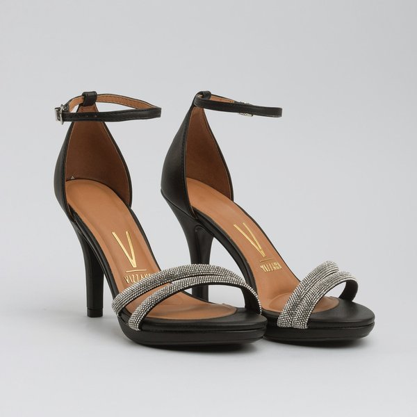 Sandália Vizzano 62101037 Salto Fino Alto Preta - Imagem 2