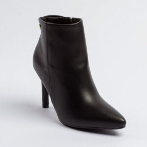 Bota Vizzano Cano Curto Salto Fino Médio Preta