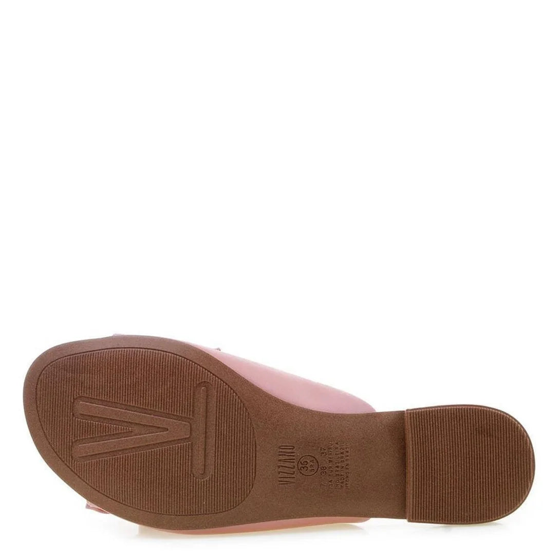 Tamanco Vizzano Laço Feminino – Rosa Escuro + Rosa - Imagem 4