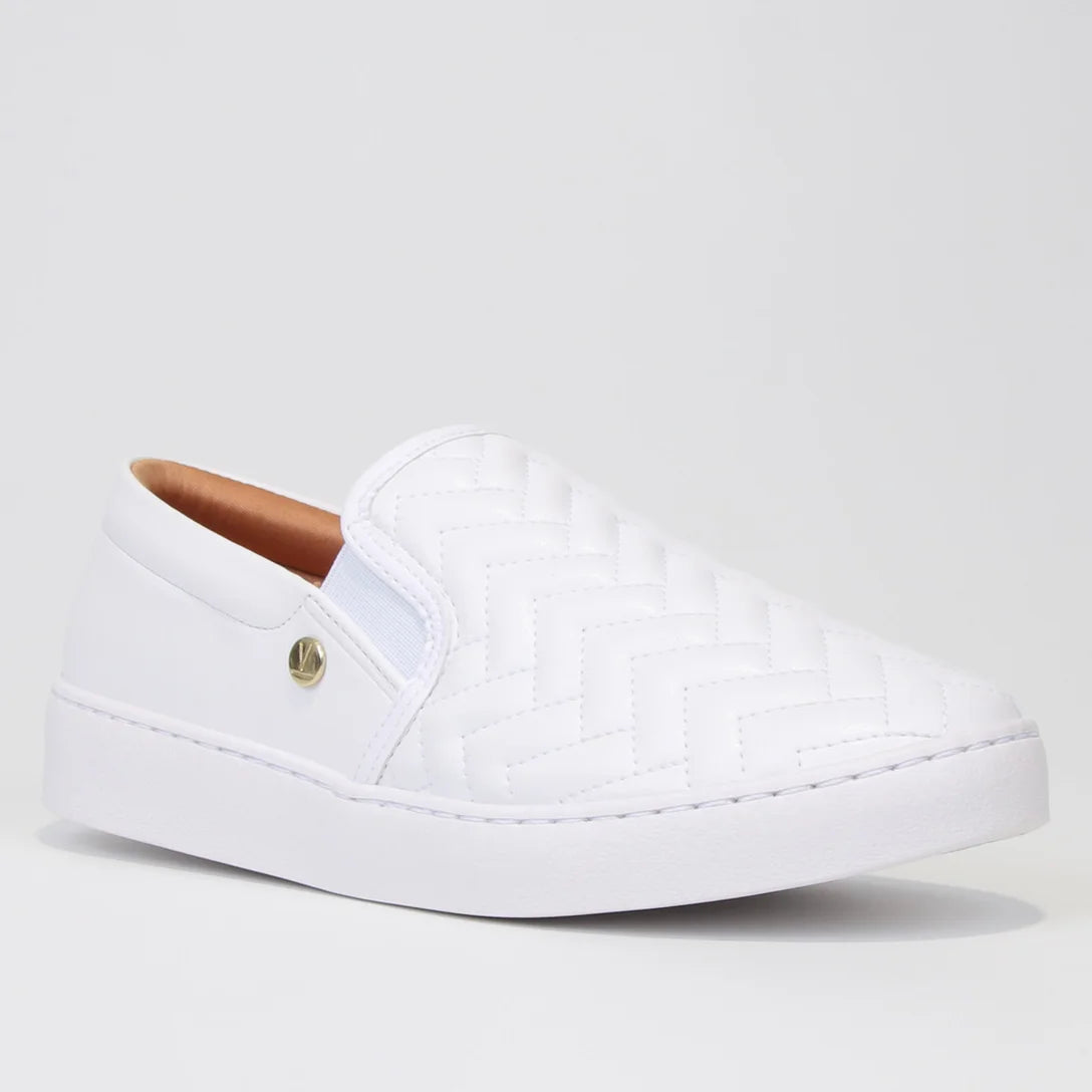 Slip On Vizzano Matelassê Feminino – Branco - Imagem 2