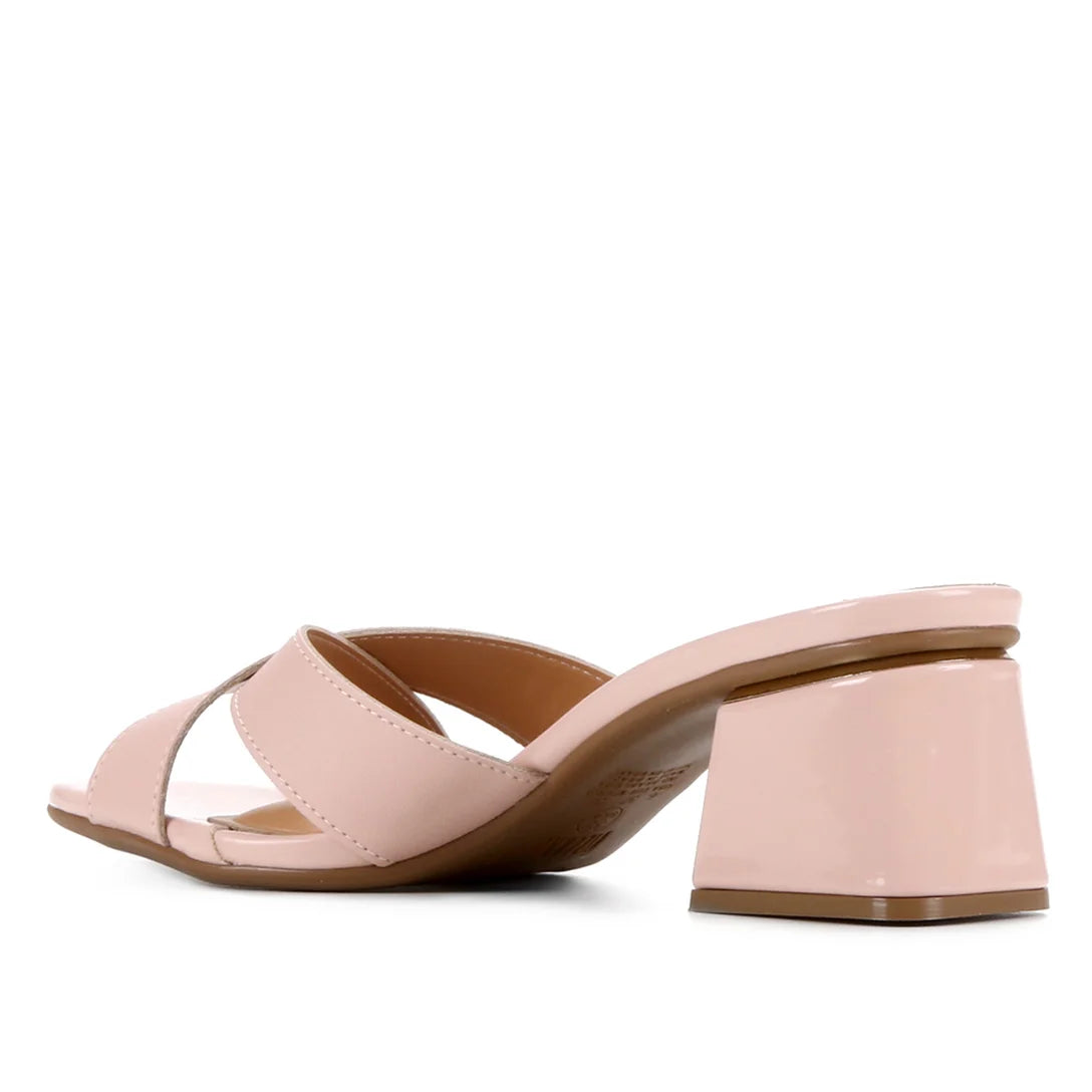 Mule Vizzano Salto Bloco Franzinda – Rosa - Imagem 3