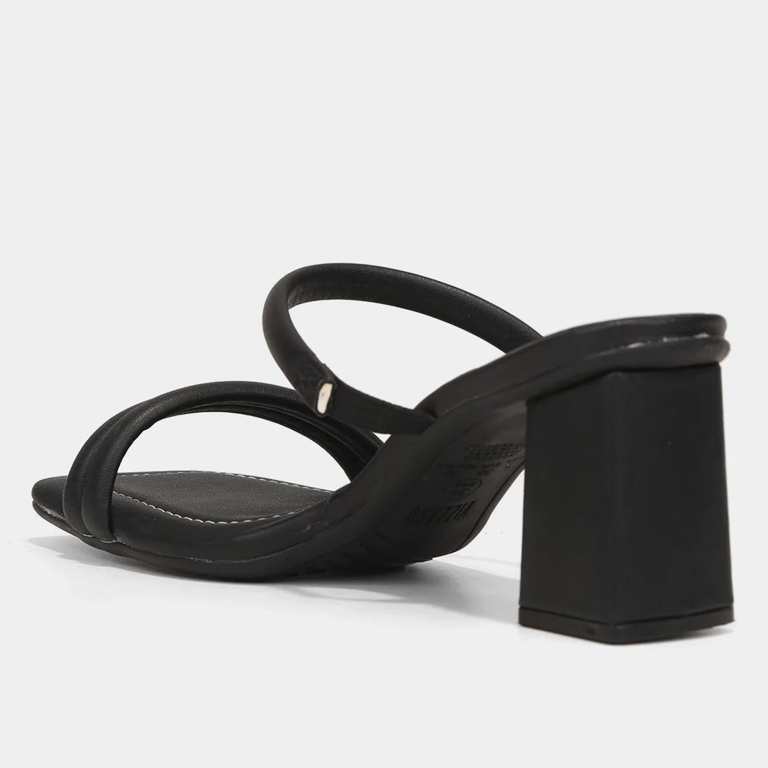 Tamanco Vizzano Salto Médio Feminino – Preto - Imagem 3