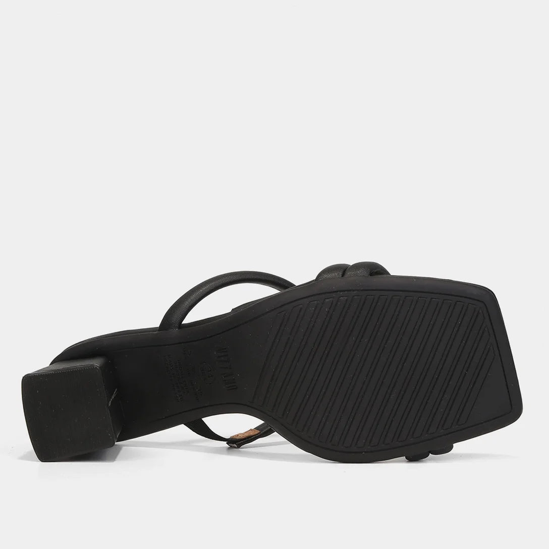 Tamanco Vizzano Salto Médio Feminino – Preto - Imagem 5