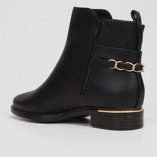 Bota Vizzano Corrente Cano Médio Feminino – Preto - Imagem 3