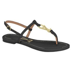 Sandália Rasteira Vizzano Pelica – Preto