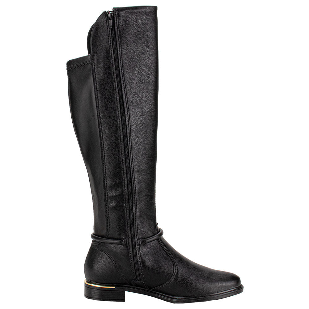 Bota Feminina Cano Alto Vizzano 3077123 PRETO 34 - Imagem 3