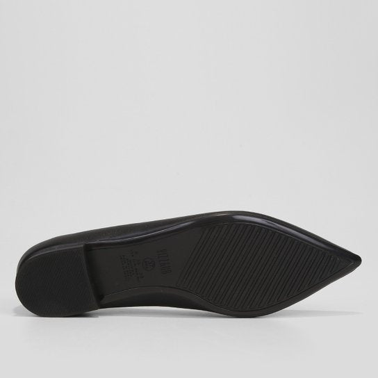 Sapatilha Vizzano Bico Fino – Preto - Imagem 3