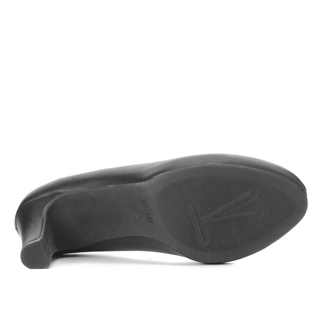 Scarpin Vizzano Meia Pata – Preto - Imagem 5