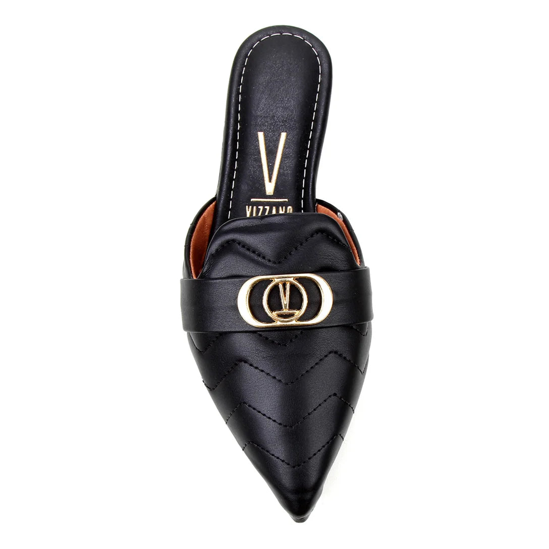 Mule Vizzano Matelassê Bico Fino - Imagem 4