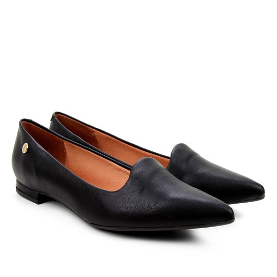 Sapatilha Vizzano Salto Baixo Bico Fino – Preto - Imagem 2