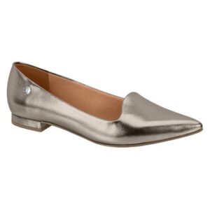 Sapatilha Vizzano Slipper Metalizada Lisa – Grafite