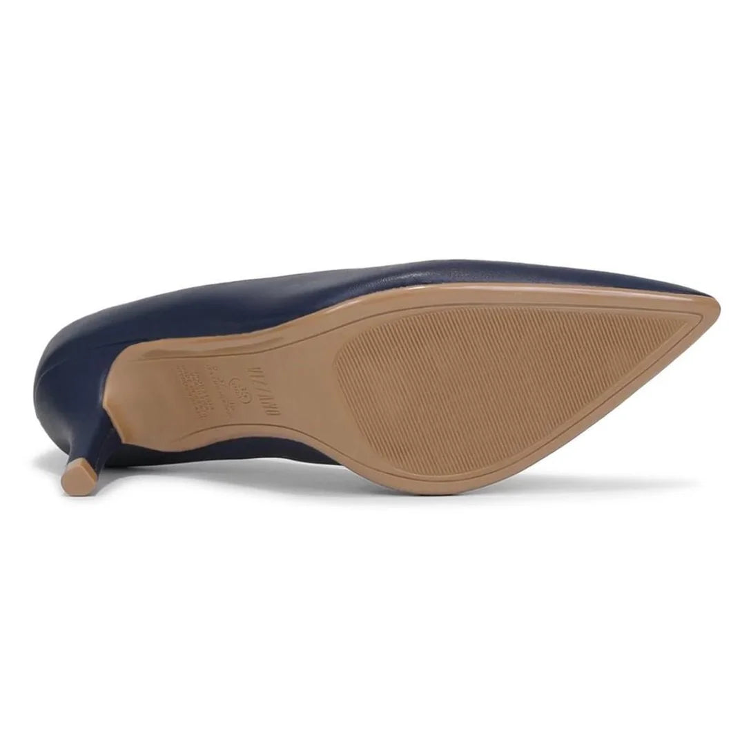 Scarpin Vizzano Feminino Salto Médio Bico Fino 1185.702 – Marinho - Imagem 5