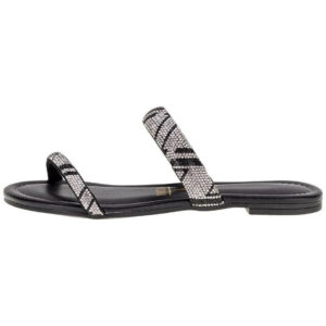 Sandália Feminina Rasteira Vizzano – Preto