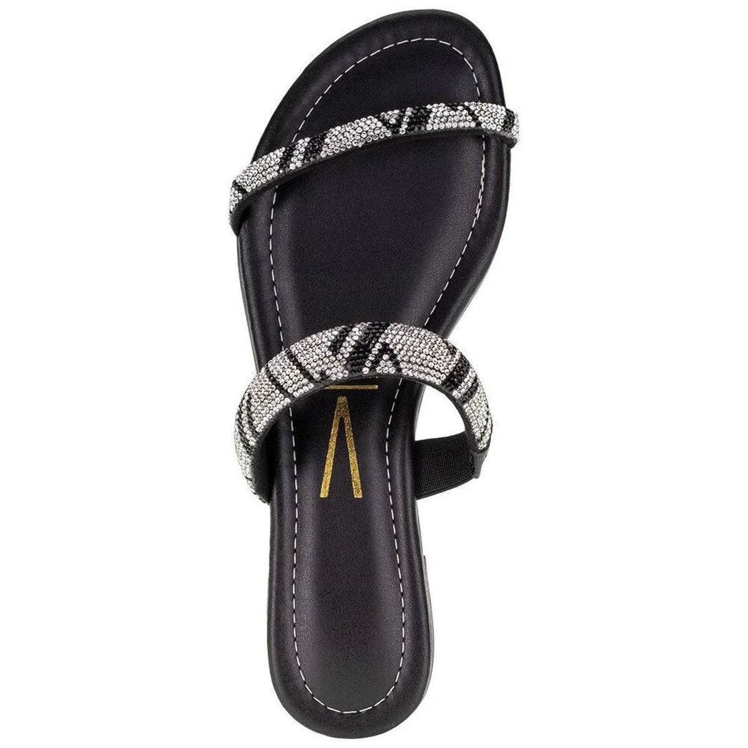 Sandália Feminina Rasteira Vizzano – Preto - Imagem 4