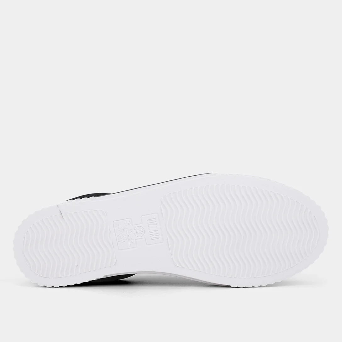 Tênis Vizzano Casual Feminino – Preto + Branco - Imagem 5