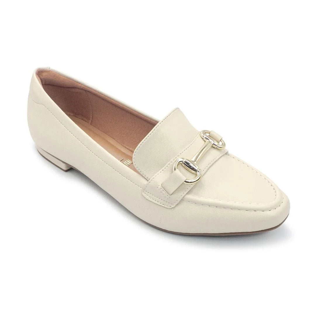 Mocassim Vizzano Feminino Enfeite 1351.106 – Bege - Imagem 2