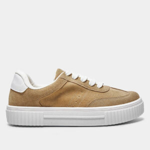 Tênis Vizzano Camurção Pelica Feminino – Nude