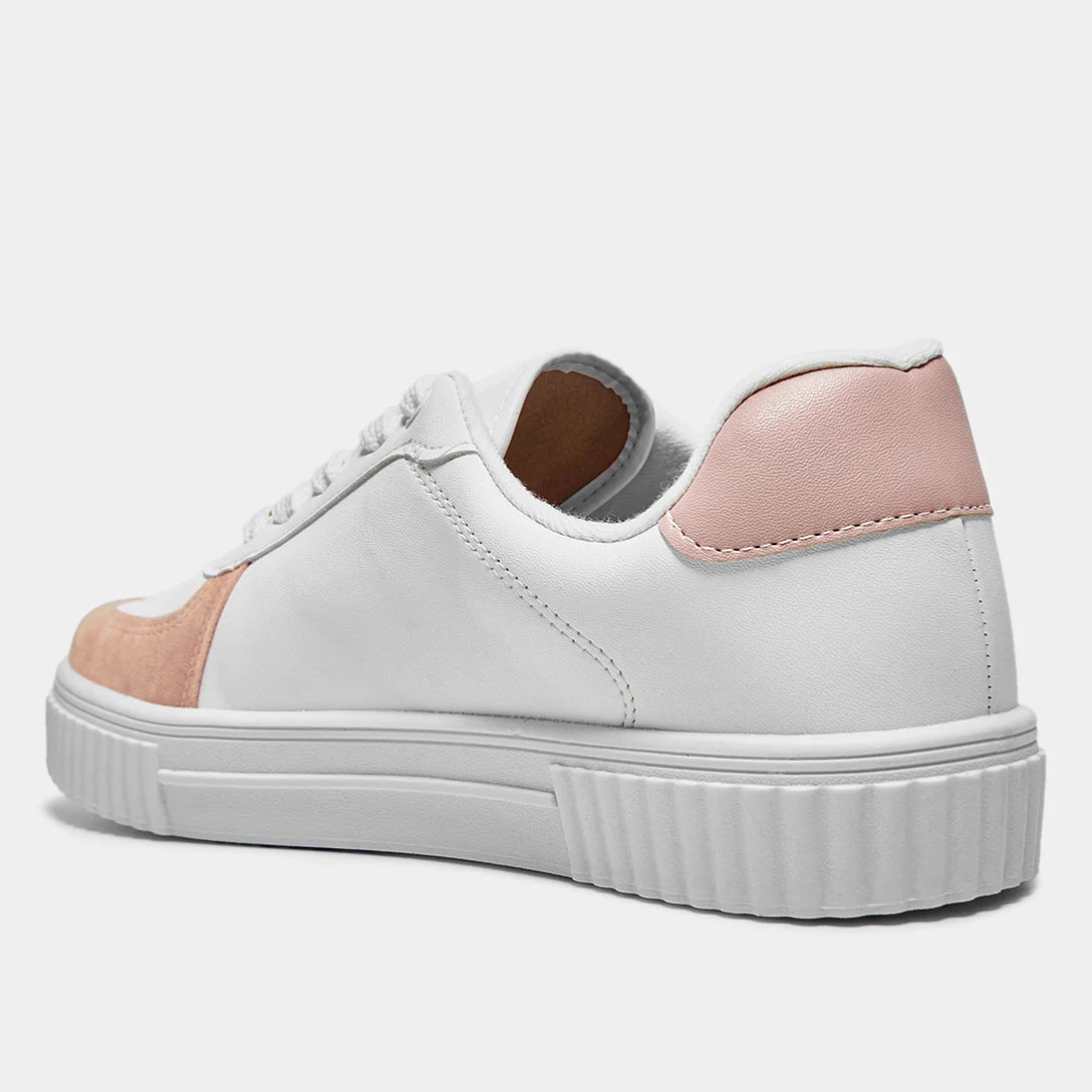 Tênis Vizzano Pelica Camurção Feminino – Branco - Imagem 3