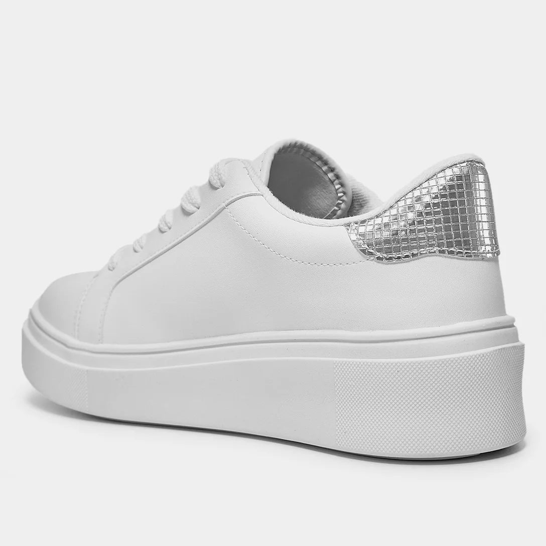 Tênis Vizzano Casual Feminino – Branco - Imagem 3