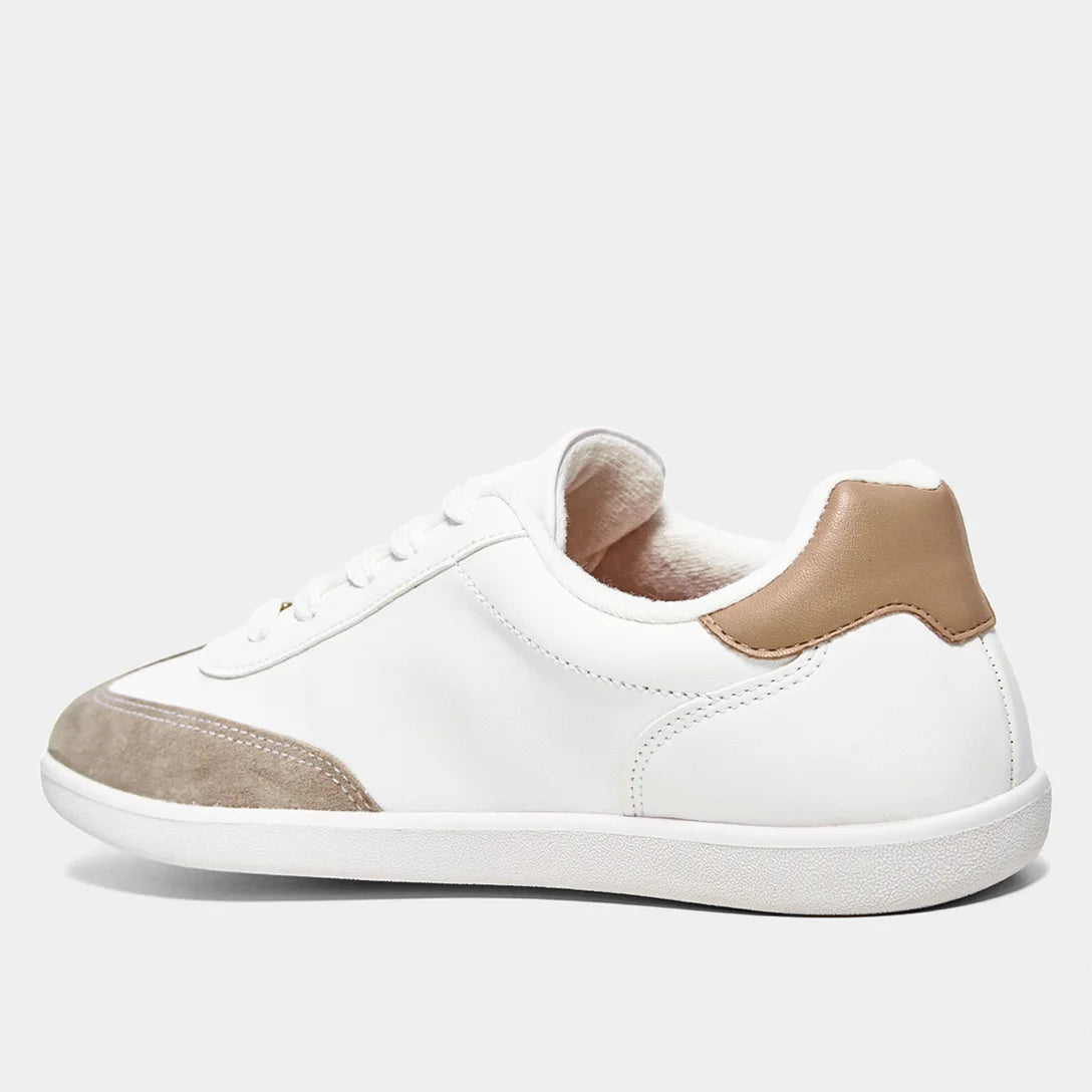 Tênis Vizzano Recortes Feminino – Branco+Preto - Imagem 5