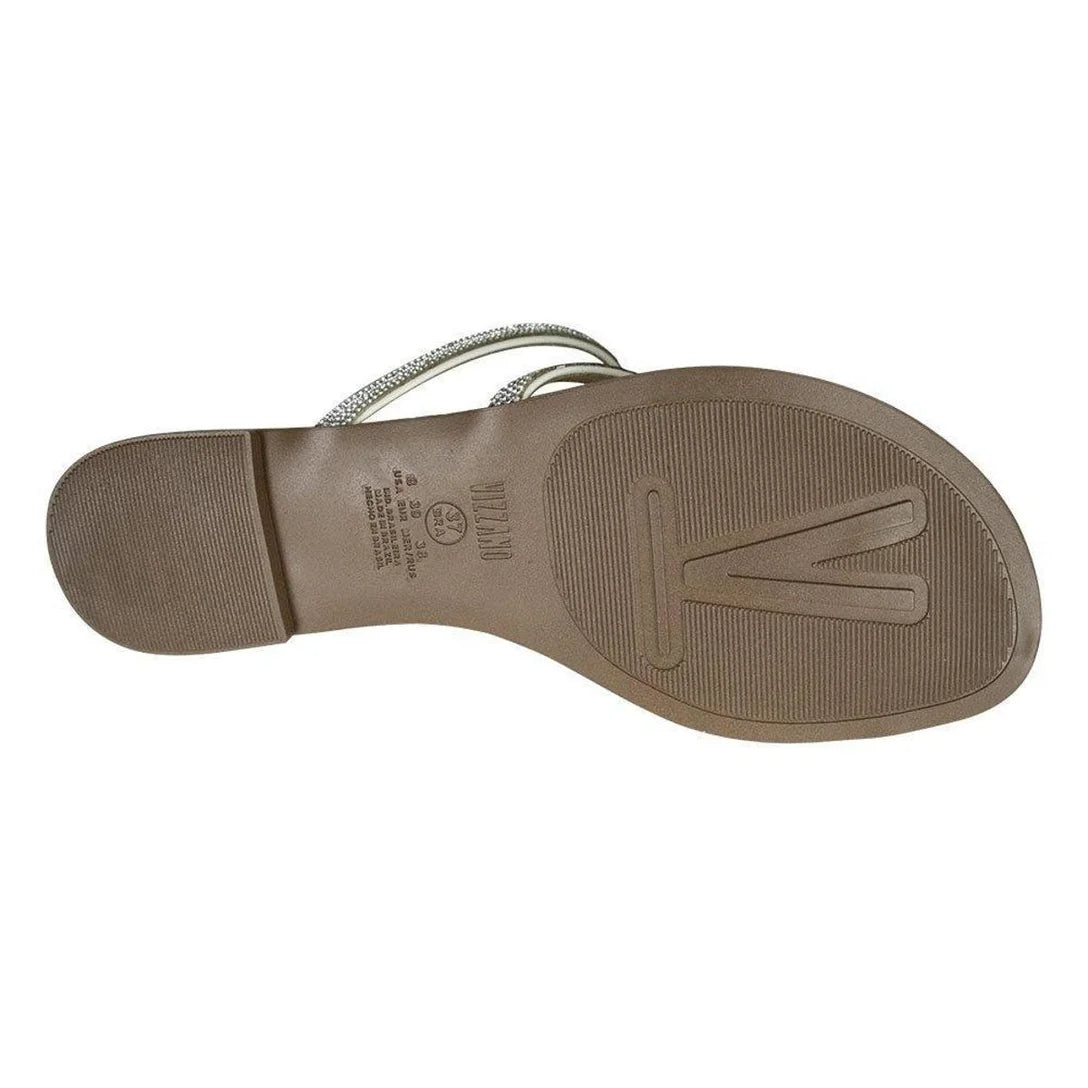 Rasteirinha Vizzano Shine Feminina – Off White - Imagem 4