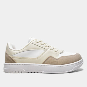 Tênis Vizzano Básico Urbano Feminino – Branco + Cinza