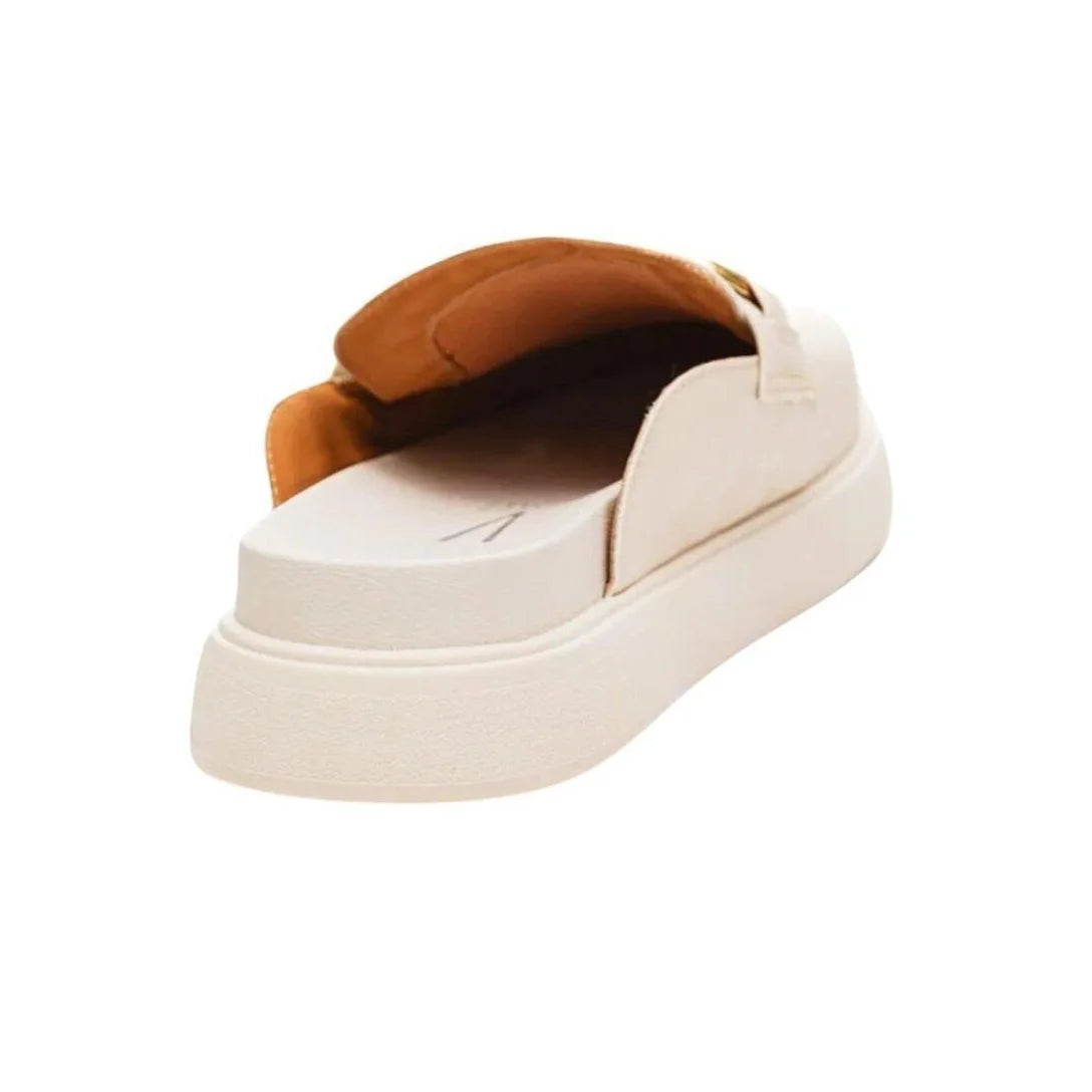 Mule Clog Feminino Vizzano Off White - Imagem 2
