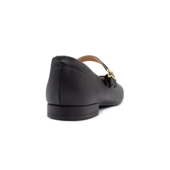 Sapatilha Vizzano Boneca Salto Baixo – Preto - Imagem 4