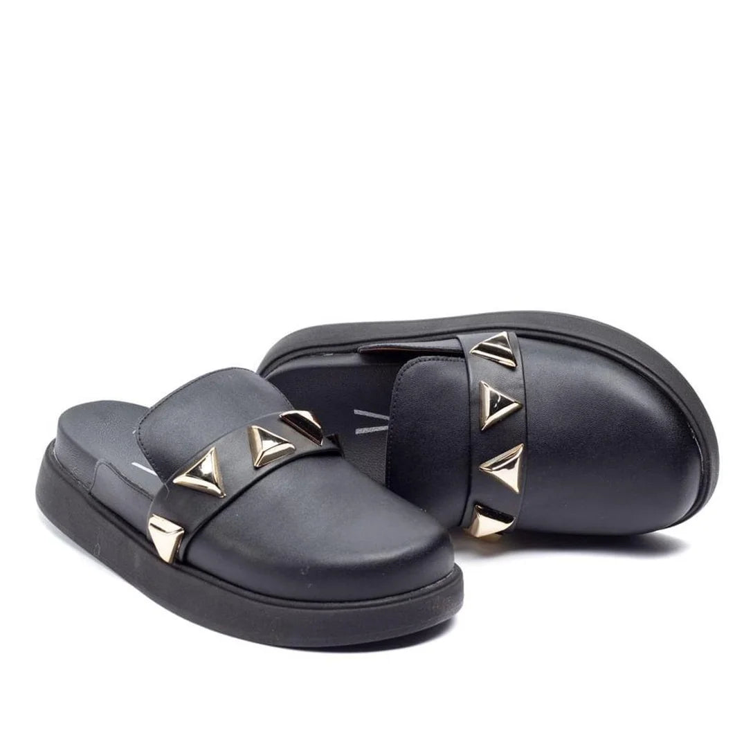 Mule Vizzano com Rebites Preto - Imagem 3