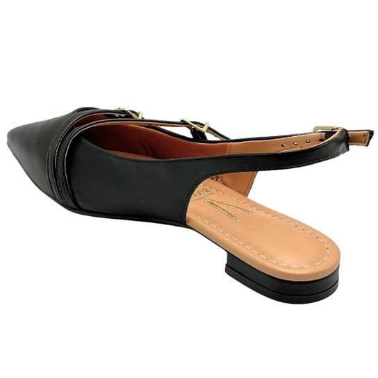 Sapatilha Vizzano Bico Fino – Preto - Imagem 2