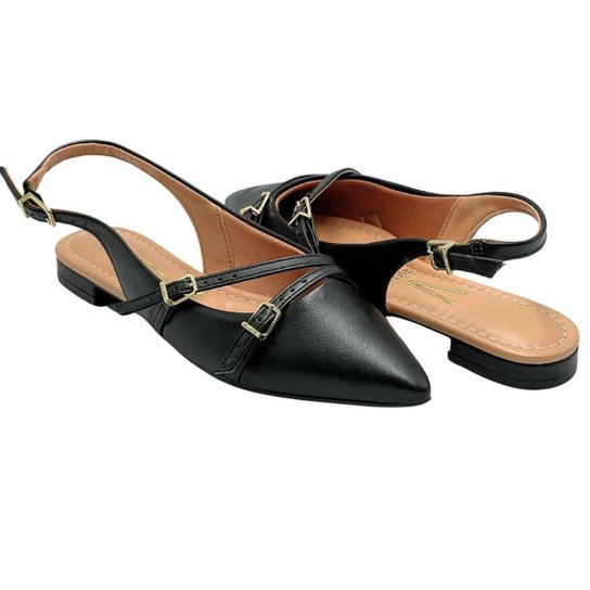 Sapatilha Vizzano Bico Fino – Preto - Imagem 4