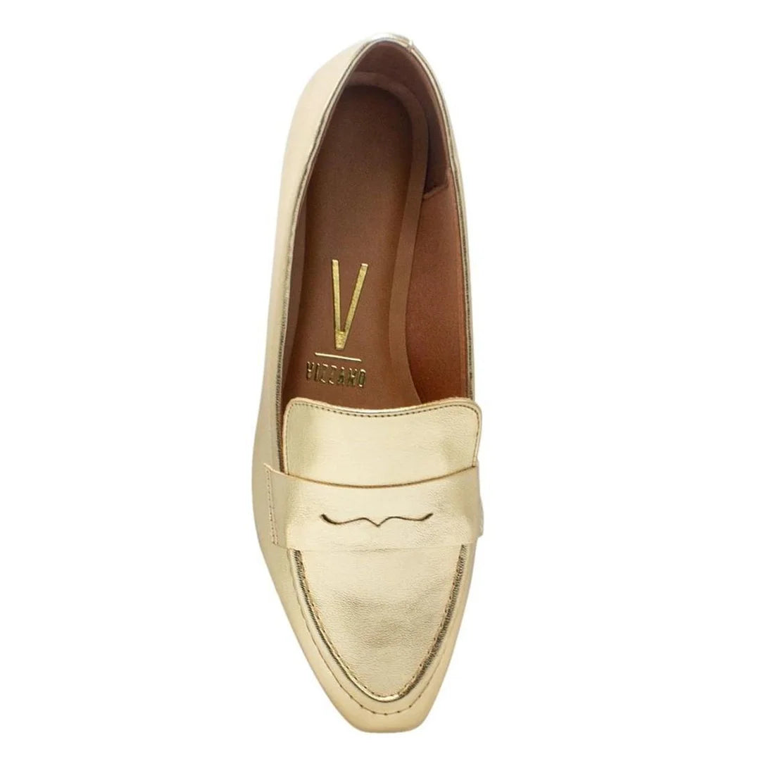 Mocassim Vizzano Feminino Metalizado Premium 1351.105 – Dourado - Imagem 4