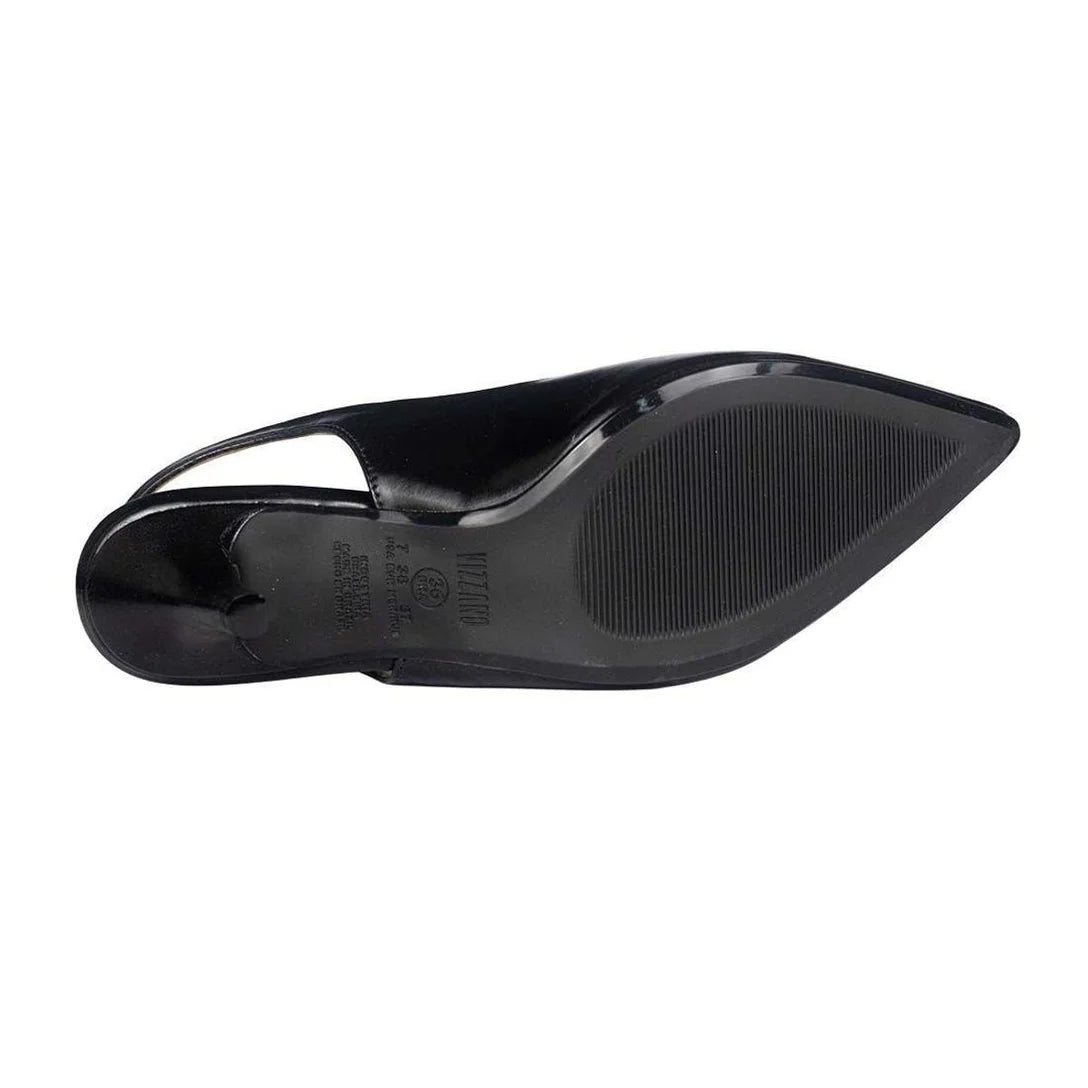 Sapato Scarpin Vizzano Slingback Salto Médio – Preto - Imagem 6