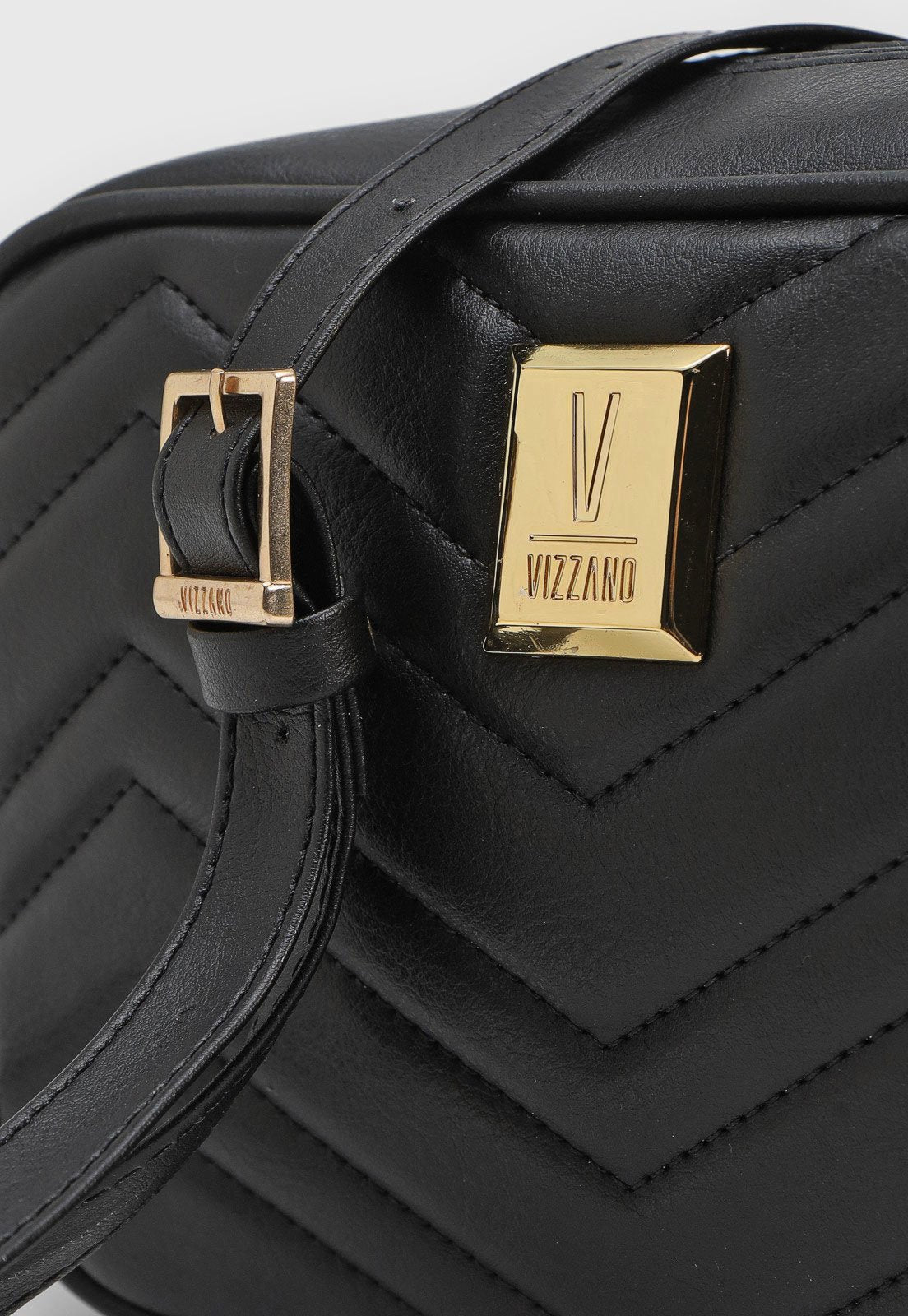 Bolsa Vizzano Matelassê Preta - Imagem 4