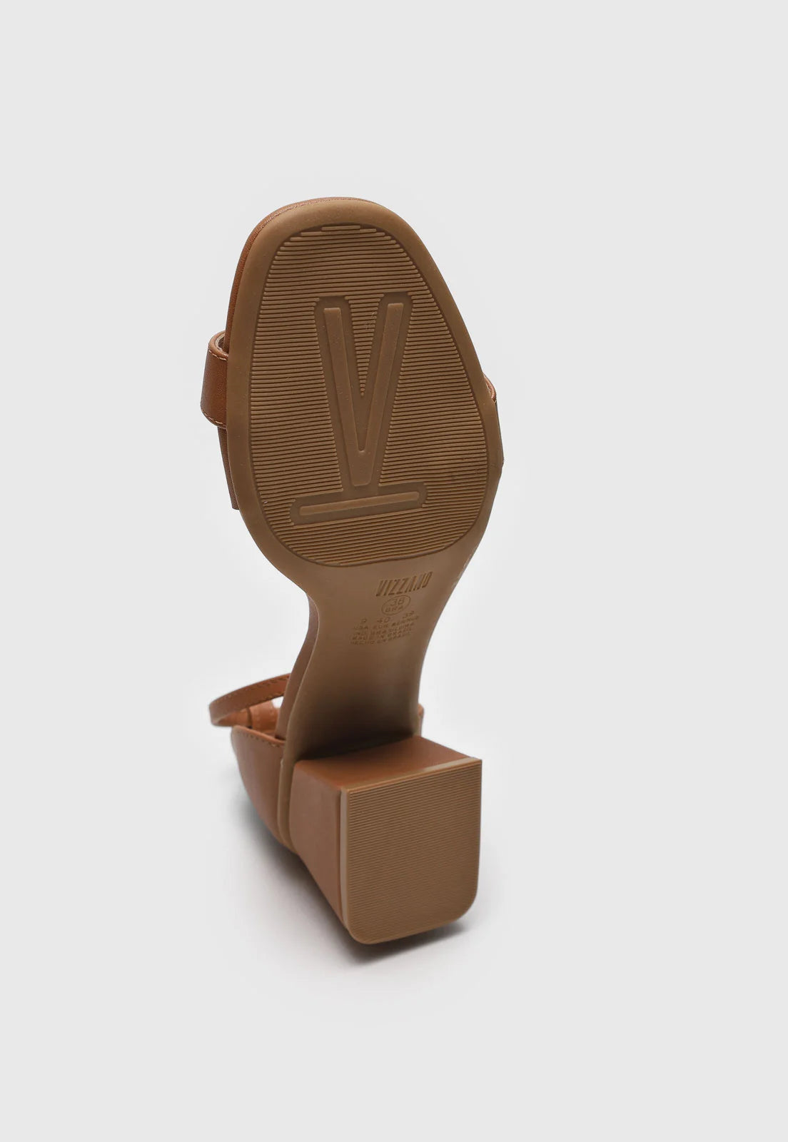 Sandália Vizzano Salto Bloco Caramelo - Imagem 6