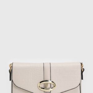 Bolsa Tiracolo Vizzano Alça Ajustável Off-White