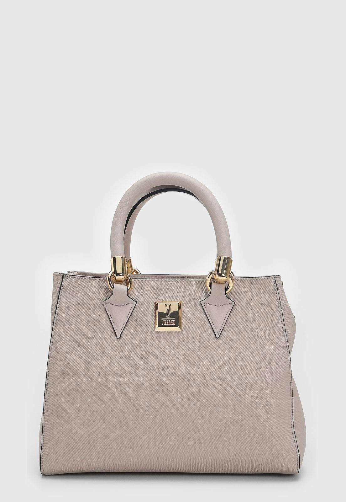 Bolsa Tiracolo Vizzano Alça Dupla Cinza