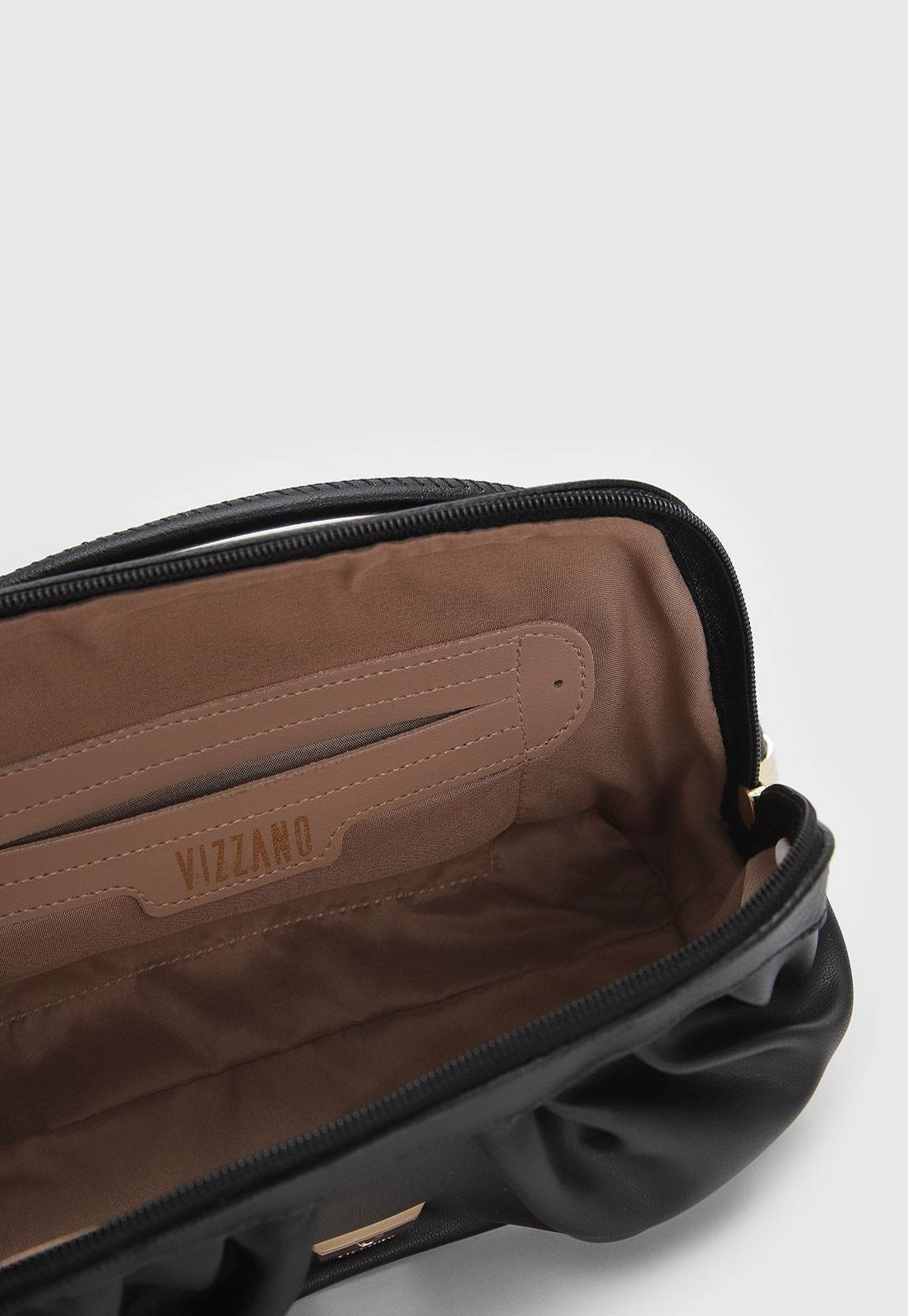 Bolsa Tiracolo Vizzano Pouch Preta - Imagem 6