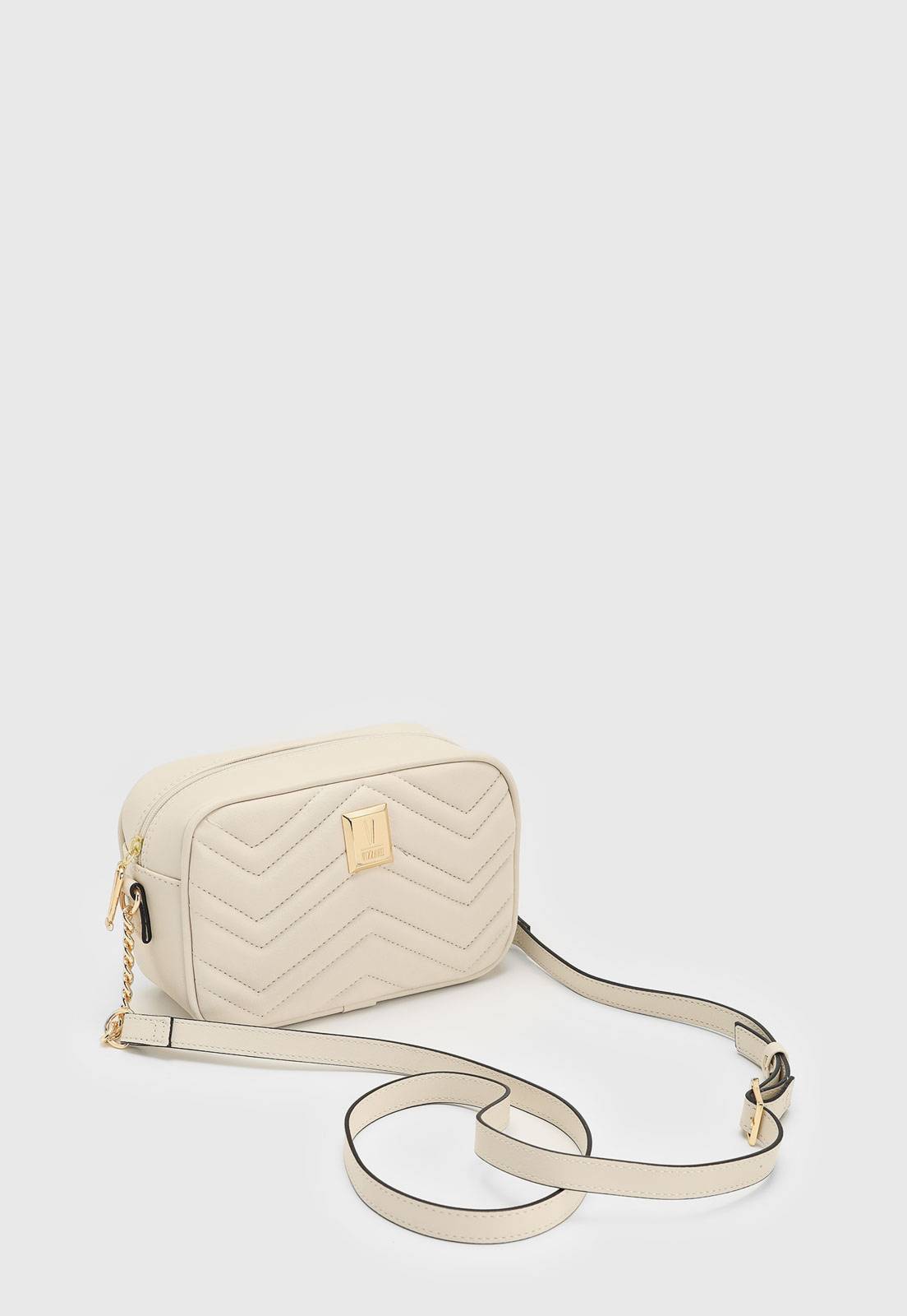 Bolsa Transversal Vizzano Alça Ajustável Off-White - Imagem 4
