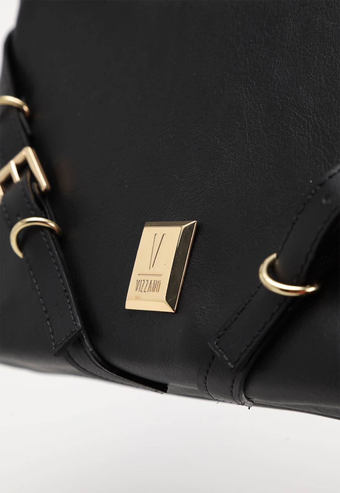 Bolsa Transversal Vizzano Alça Ajustável Preta - Imagem 5