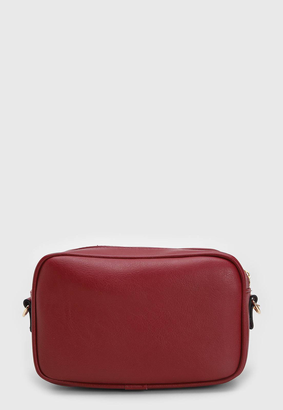 Bolsa Transversal Vizzano Alça Ajustável Vermelha - Imagem 3