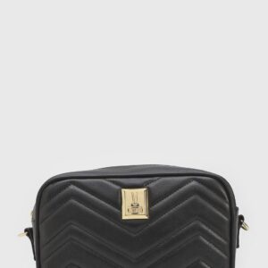 Bolsa Vizzano Matelassê Preta