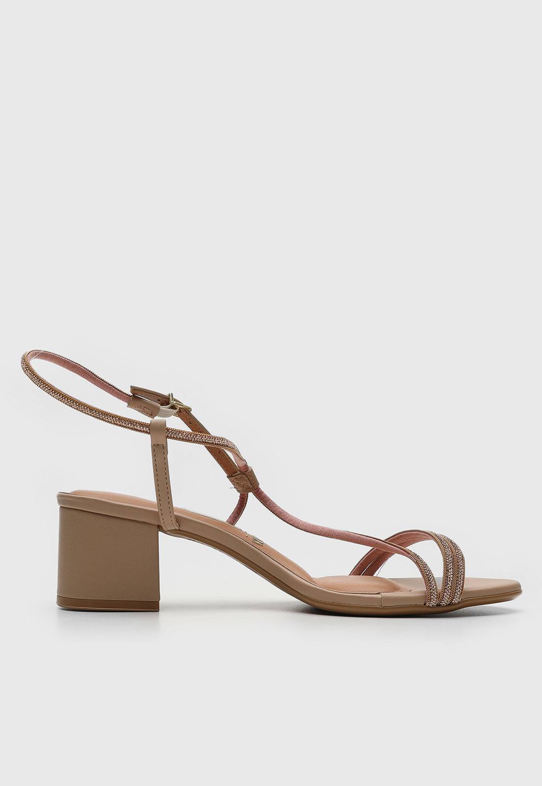 Sandália Vizzano Hotfix Bege - Imagem 2