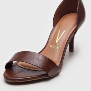 Sandália Vizzano Texturizada Marrom