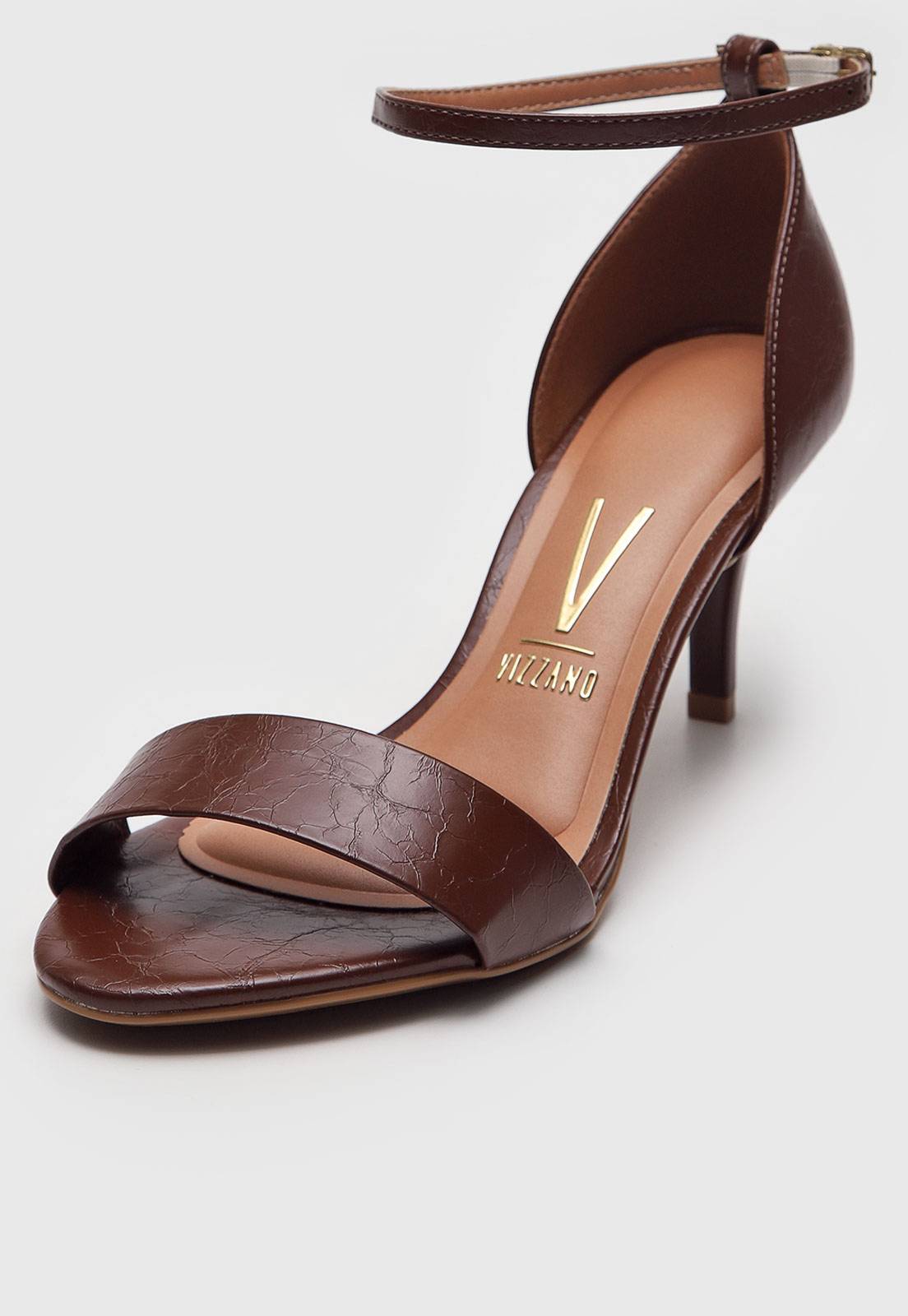 Sandália Vizzano Texturizada Marrom
