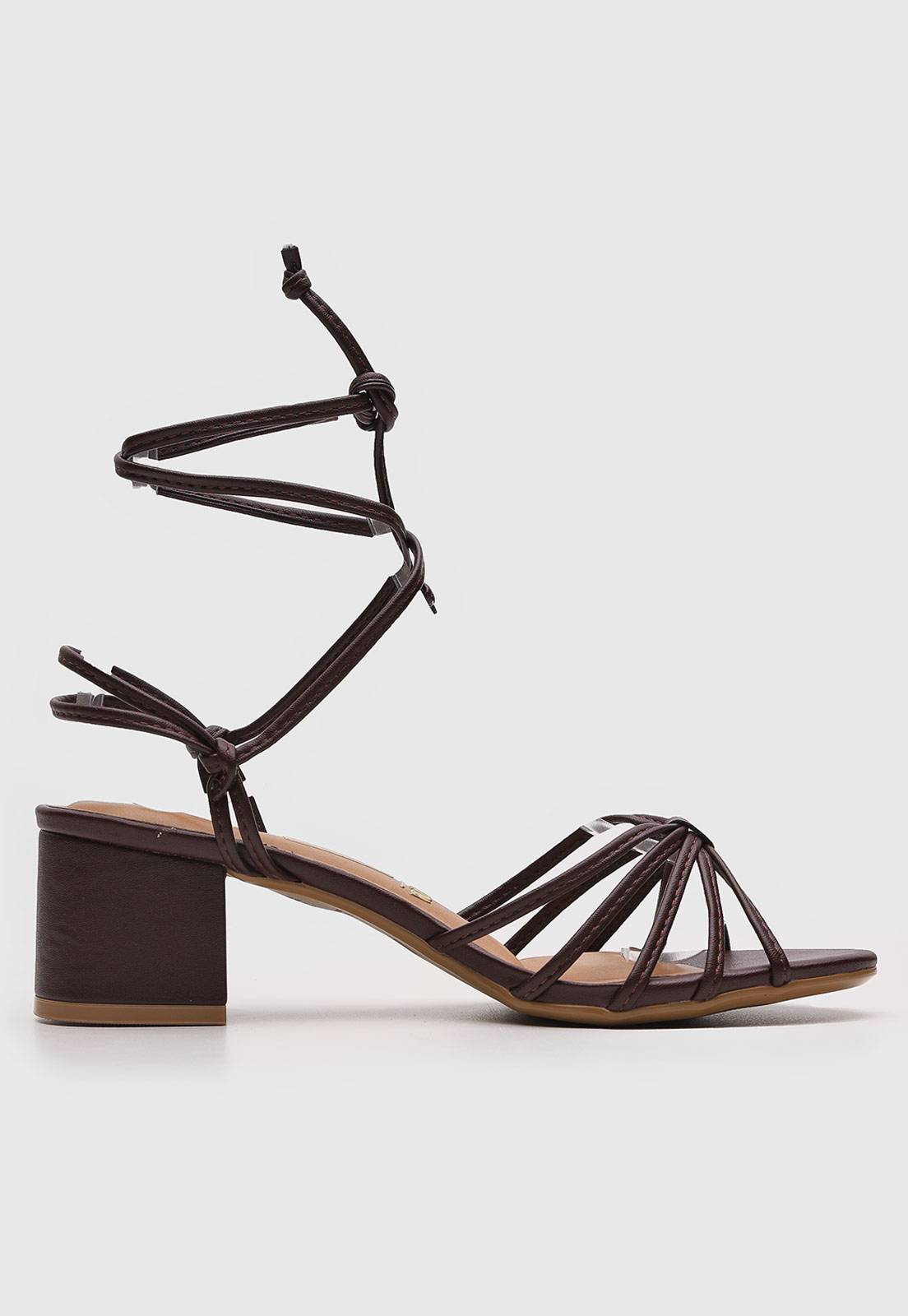 Sandália Vizzano Tiras Bordô - Imagem 2