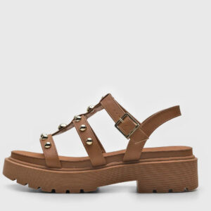 Sandália Vizzano Tiras Caramelo