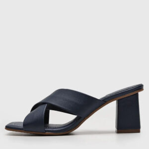 Sandália Vizzano Tiras Cruzadas Azul-Marinho