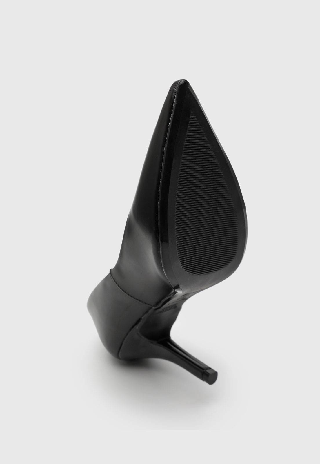 Scarpin Vizzano Liso Preto - Imagem 6